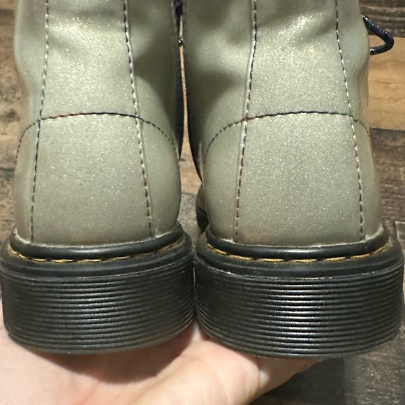 Dr. Martens Junior 1460 Sparkle Rays Boots - Picture 6 of 9